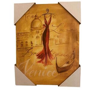 ‎11X14 NWT Fashion Venice Romance Canvas Print